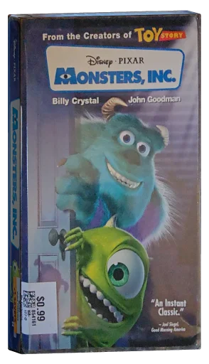 Monsters, Inc. VHS, Buena Vista Home Entertainment