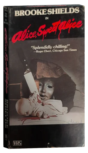 Alice, Sweet Alice VHS, GoodTimes Home Video