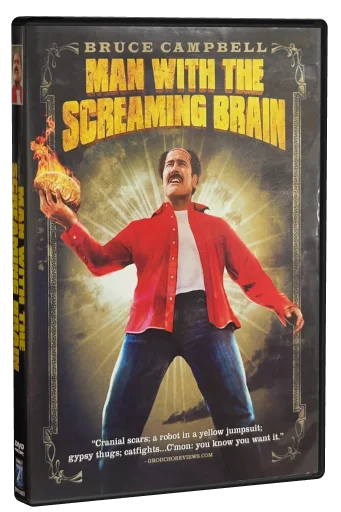 Man with the Screaming Brain DVD, Anchor Bay Entertainment