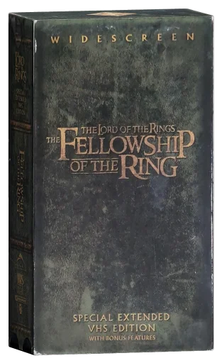 The Lord of the Rings: The Fellowship of the Ring VHS, Alliance Atlantis