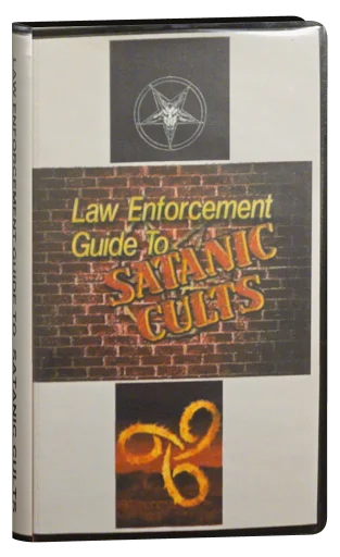 Law Enforcement Guide to Satanic Cults VHS cover