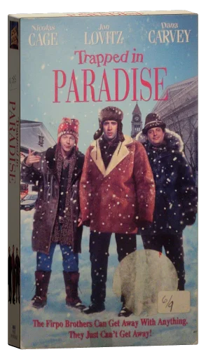 Trapped in Paradise VHS, Fox Video