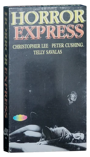 Horror Express VHS cover