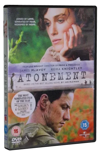 Atonement DVD, Universal Studios Home Video