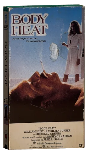 Body Heat VHS, Warner Home Video