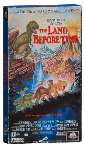 The Land Before Time VHS, MCA Home Video