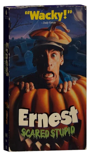 Ernest Scared Stupid VHS, Touchstone Home Video