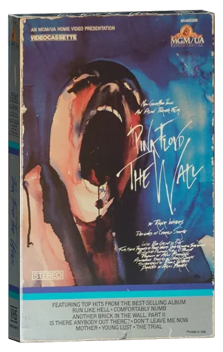 Pink Floyd: The Wall VHS, MGM/UA Home Video