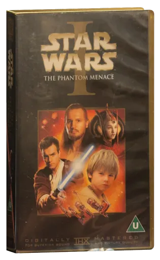 Star Wars: The Phantom Menace VHS cover