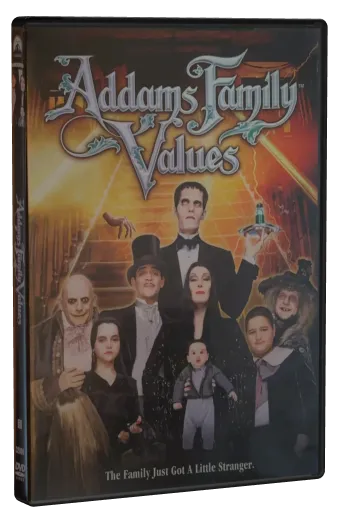 Addams Family Values DVD, Paramount Pictures Home Entertainment
