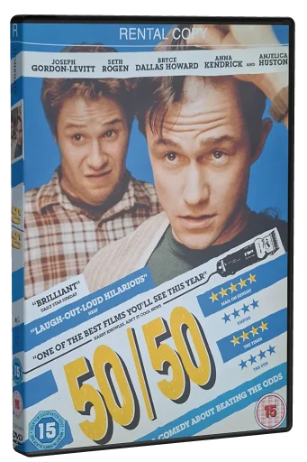 50/50 DVD cover