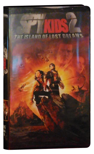 Spy Kids 2: The Island of Lost Dreams VHS, Dimension Home Video