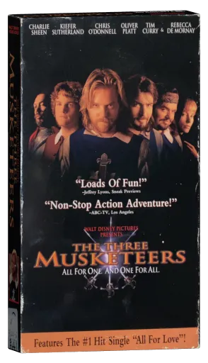 The Three Musketeers VHS, Walt Disney Home Video