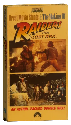 Great Movie Stunts: Raiders of the Lost Ark VHS, Paramount