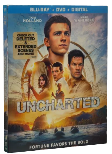 Uncharted Blu-ray, Sony Pictures Home Entertainment