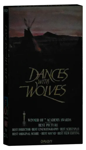 Dances with Wolves VHS, Orion Home Video