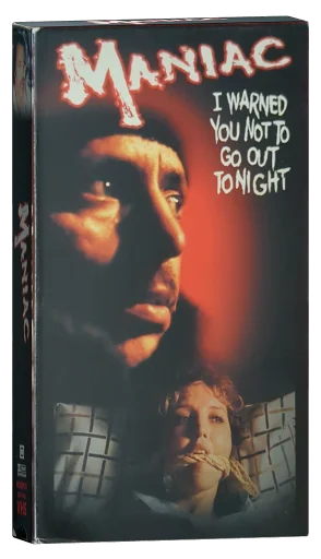 Maniac VHS, Anchor Bay Entertainment