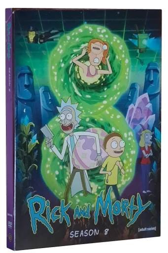 Rick and Morty Season 7 DVD cover