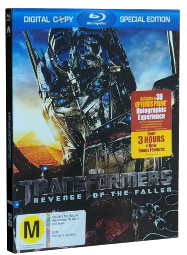 Transformers: Revenge of the Fallen Blu-ray, Paramount Home Video