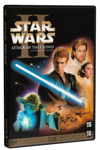 Star Wars: Episode II - Attack of the Clones DVD, Twentieth Century Fox Home Entertainment Benelux