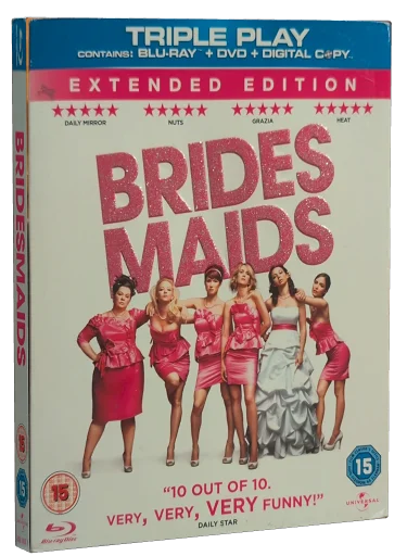 Bridesmaids Blu-ray, Universal Studios Home Video
