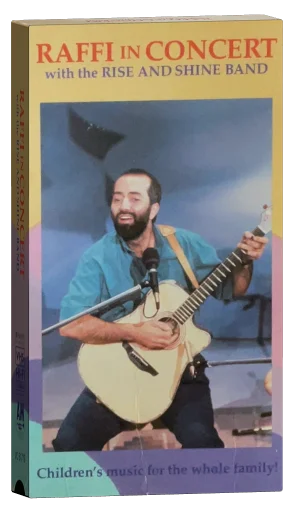 Raffi in Concert with the Rise and Shine Band VHS cover