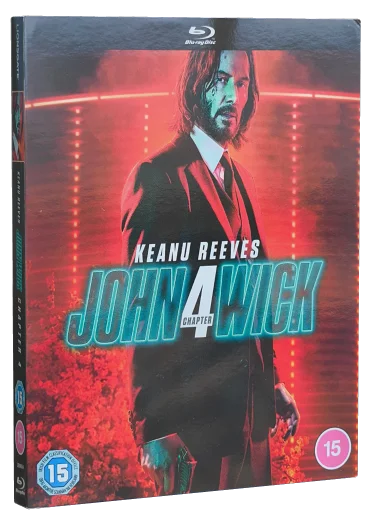 John Wick: Chapter 4 Blu-ray cover