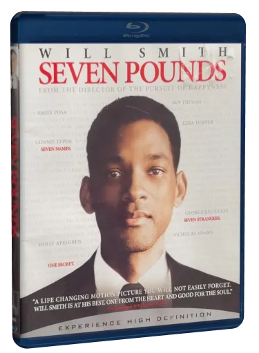 Seven Pounds Blu-ray, RCA/Columbia Pictures Home Video