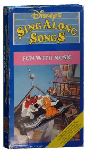 Disney's Sing-Along Songs: Fun With Music VHS, Walt Disney Home Video