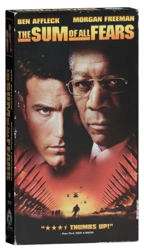 The Sum of All Fears VHS, Paramount Home Video