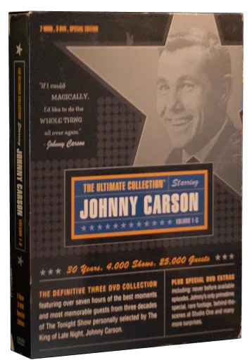 The Ultimate Collection Starring Johnny Carson DVD cover