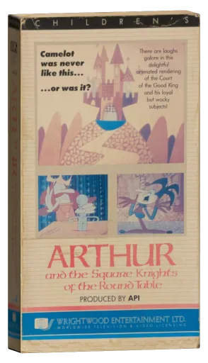 Arthur! and the Square Knights of the Round Table VHS cover