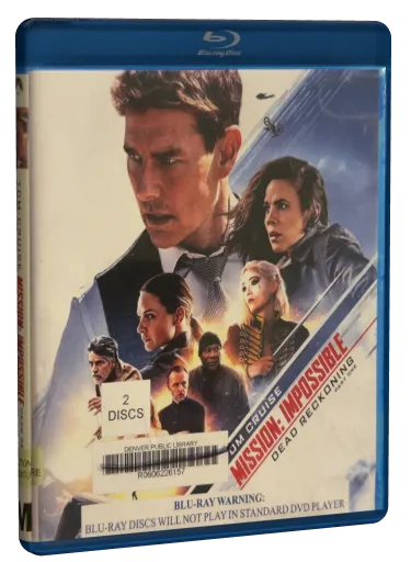 Mission: Impossible - Dead Reckoning Part One Blu-ray, Paramount Pictures Home Entertainment