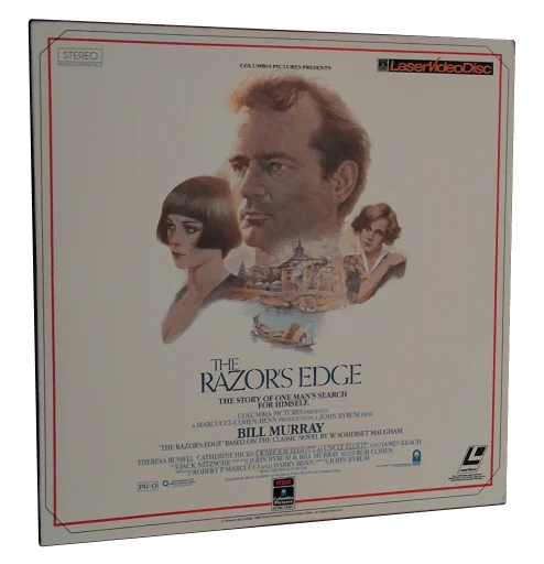 The Razor's Edge Laserdisc cover