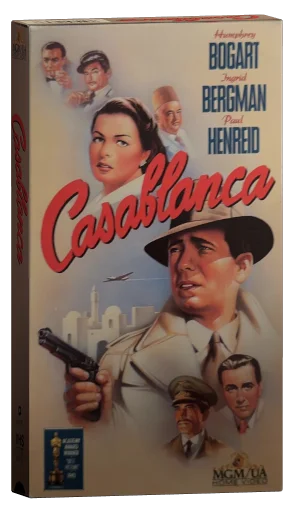 Casablanca VHS, MGM/UA Home Video