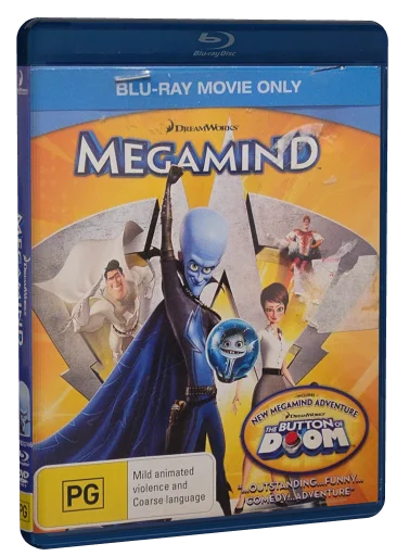 Megamind Blu-ray, DreamWorks Home Entertainment