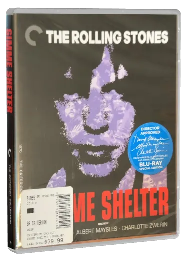 Gimme Shelter Blu-ray, The Criterion Collection