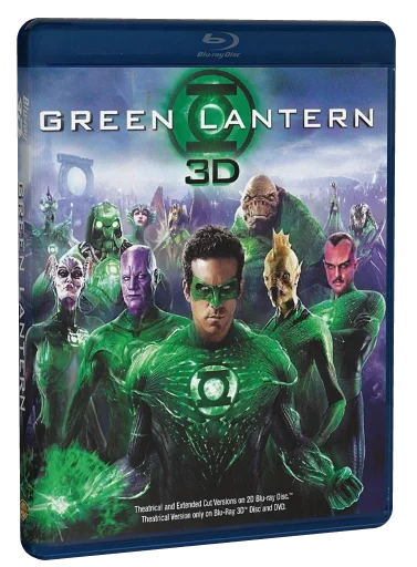 Green Lantern Blu-ray, Warner Home Video