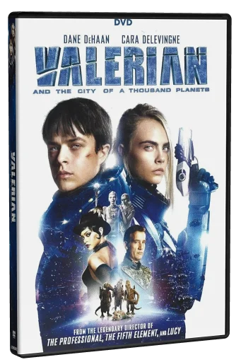 Valerian and the City of a Thousand Planets DVD cover