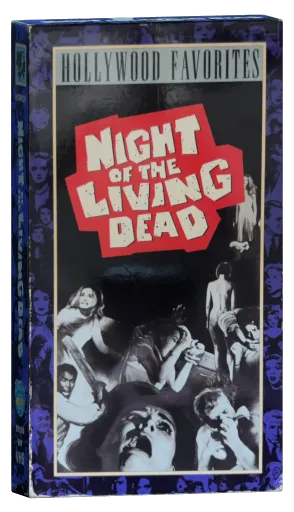 Night of the Living Dead VHS, Burbank Video