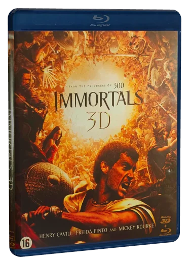 Immortals Blu-ray, Relativity Entertainment Distribution