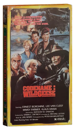 Code Name: Wild Geese VHS cover