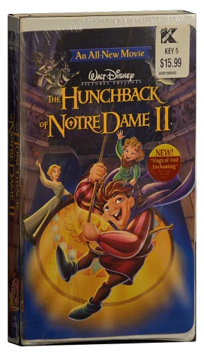 The Hunchback of Notre Dame II VHS, Buena Vista Home Entertainment