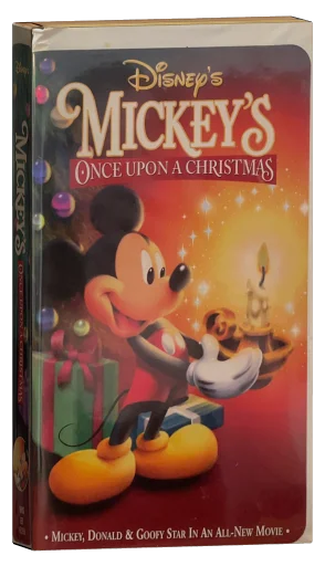 Mickey's Once Upon a Christmas VHS, Walt Disney Home Video