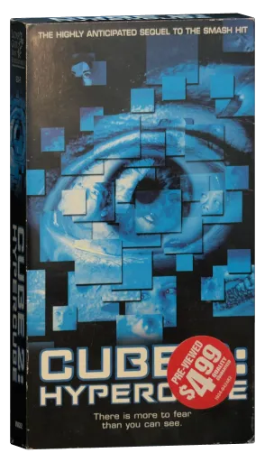 Cube 2: Hypercube VHS, Lions Gate Home Entertainment