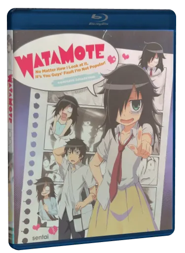 WATAMOTE ~No Matter How I Look at It, It's You Guys Fault I'm Not Popular!~ Blu-ray cover