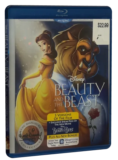 Beauty and the Beast Blu-ray, Disney