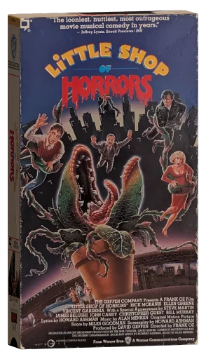 Little Shop of Horrors VHS, Warner Home Video