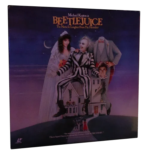 Beetlejuice Laserdisc, Warner Home Video