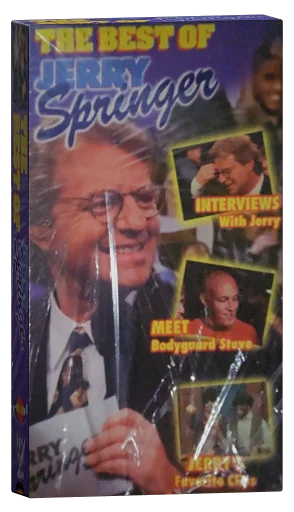 The Best of Jerry Springer VHS cover